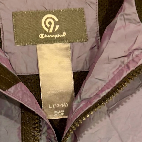 Iridescent Reflective Windbreaker Jacket - Picture 5 of 5